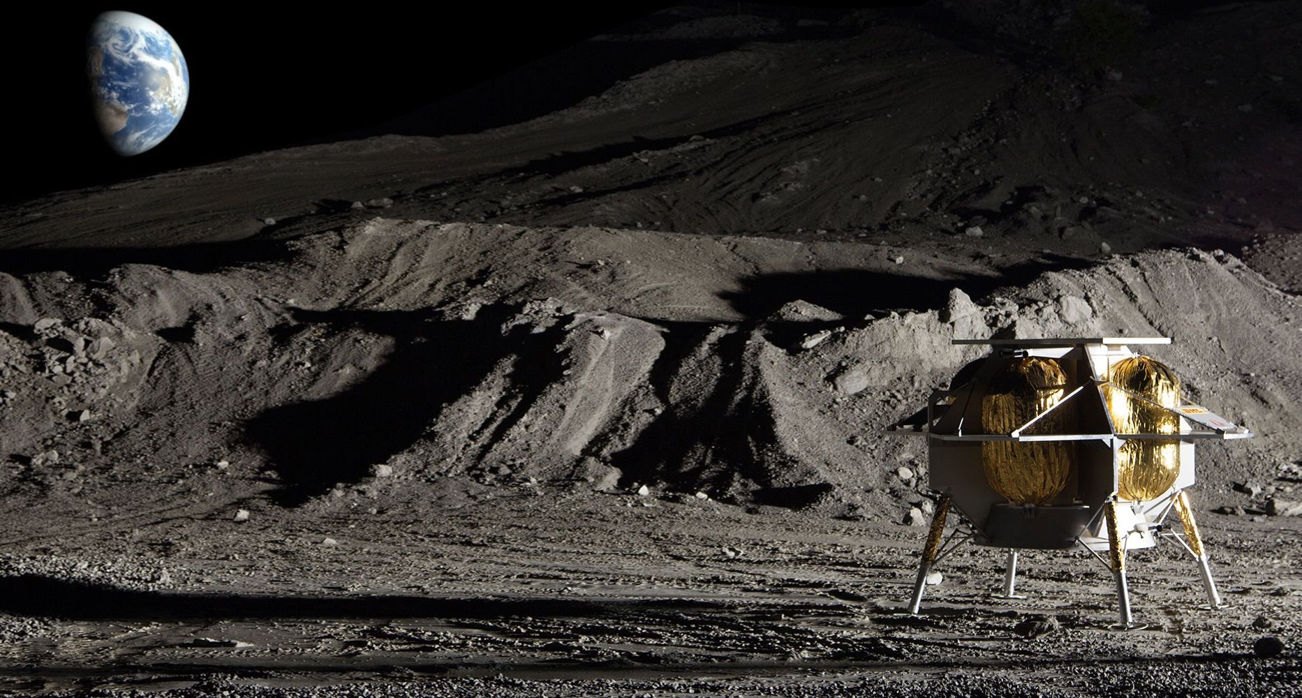 Lunar commercial missions with astrobotic peregrine lander