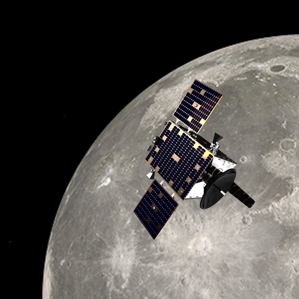 Lunar Pathfinder Moon Orbit