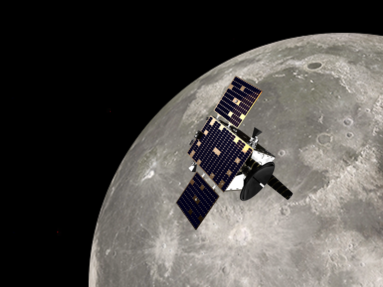 Lunar Pathfinder Moon Orbit