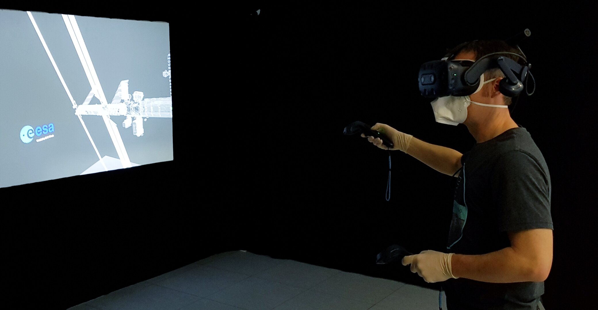 ESA stand VR experience