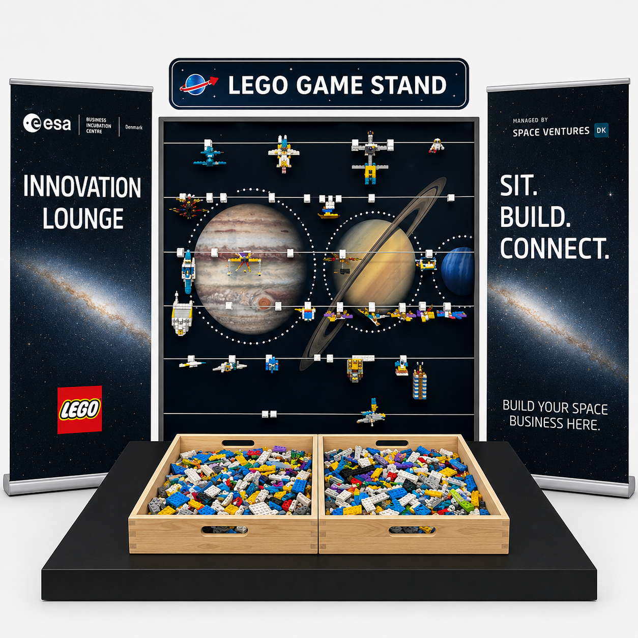 LEGO game stand